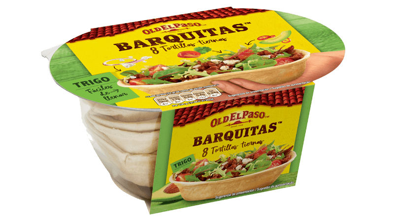 Eight Tortilla Barquitas  hero
