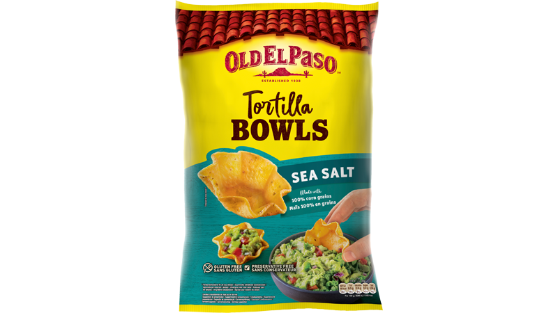 Tortilla Chips Bowl Sea Salt